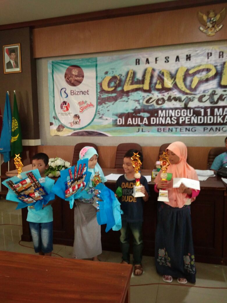 Juara Lomba Olimpiade tingkat Kab. Mojokerto